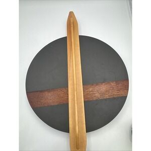 Vintage LeClerc Weaving Ski Shuttle Solid Wood 18"L 1.5"W. EUC